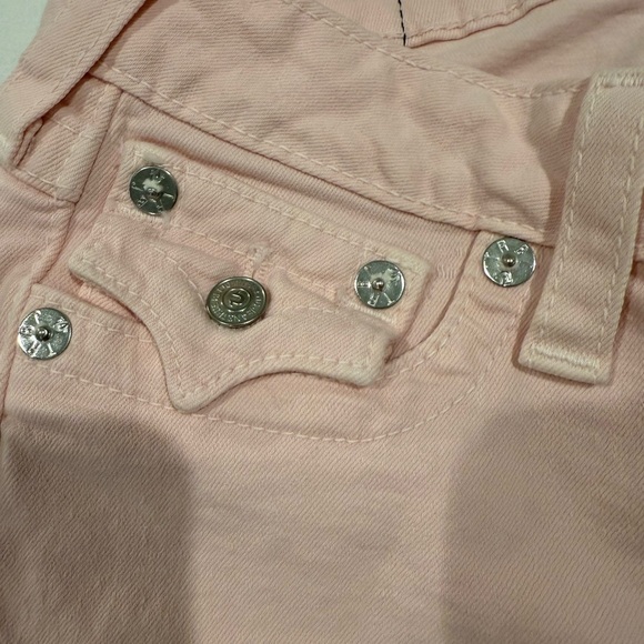 Women's True Religion Blingy 90’s Pink Jeans - Picture 3 of 13